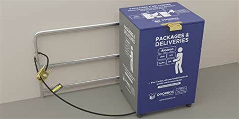 Weatherproof Package Delivery Box, Anchor To Any 